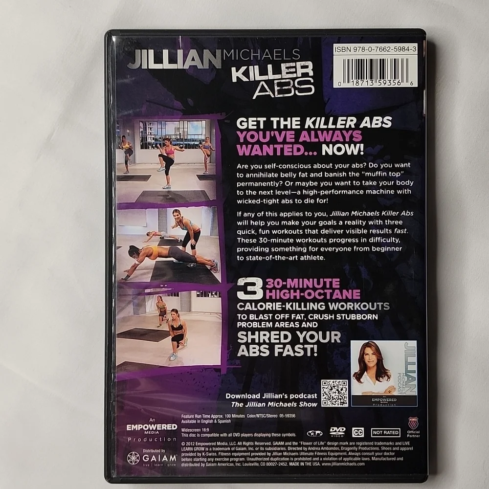 Jillian Michaels workout DVDs - Picture 6 of 9